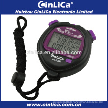 HS-3200 0.001 second precision three rows 200 lap memory digital countdown stopwatch